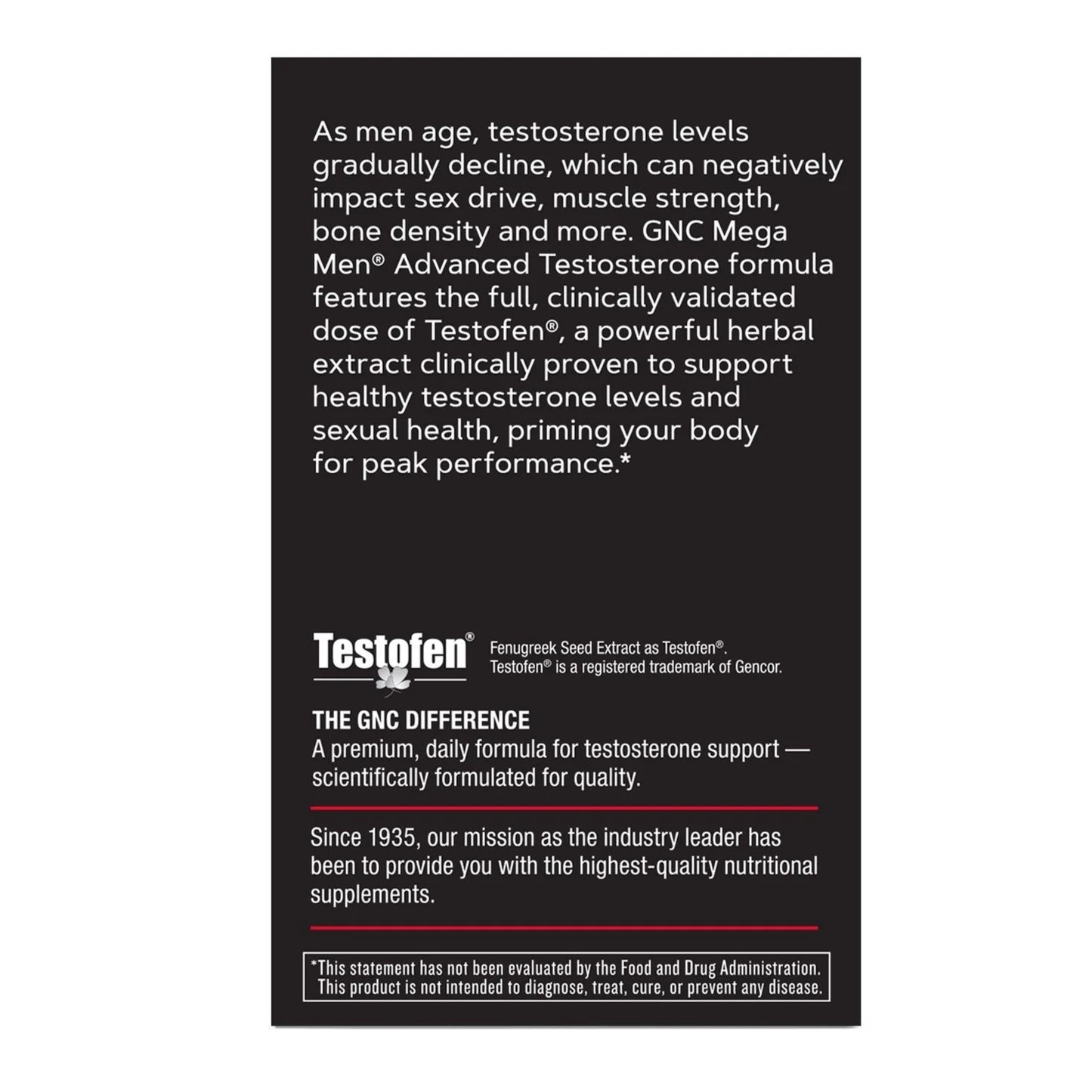 Mega Men Advanced Testosterone, Hormone Support, 60 Ct, Capsule Form, 30 Day-Supply