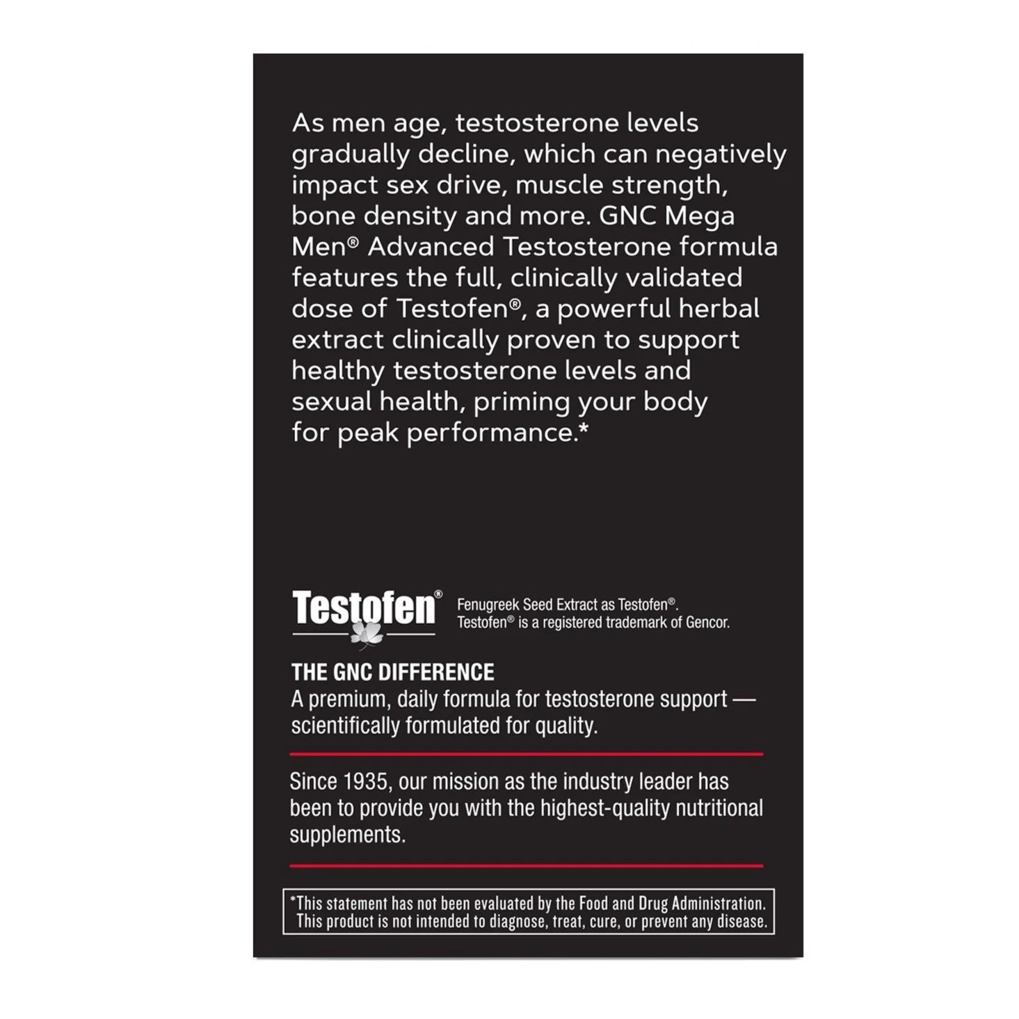 Mega Men Advanced Testosterone, Hormone Support, 60 Ct, Capsule Form, 30 Day-Supply