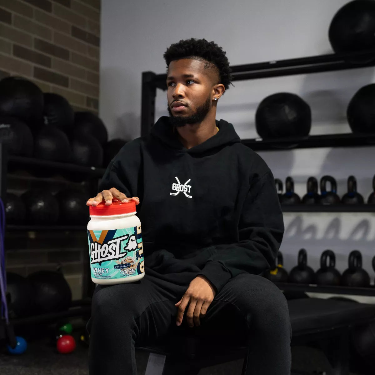 GHOST Whey Protein Powder - Cinnabon - 15 Servings