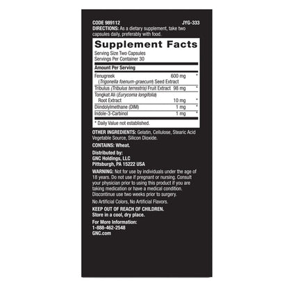 Mega Men Advanced Testosterone, Hormone Support, 60 Ct, Capsule Form, 30 Day-Supply