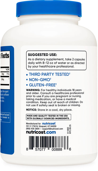 HMB (Beta-Hydroxy Beta-Methylbutyric) Supplement 1000Mg, 240 Capsules