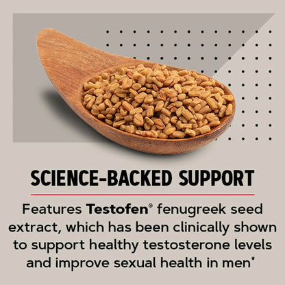 Mega Men Advanced Testosterone, Hormone Support, 60 Ct, Capsule Form, 30 Day-Supply